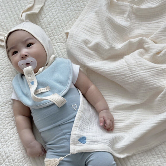 Muslin Cotton Blanket for Babies and Toddlers, Nap and Swaddle Blanket