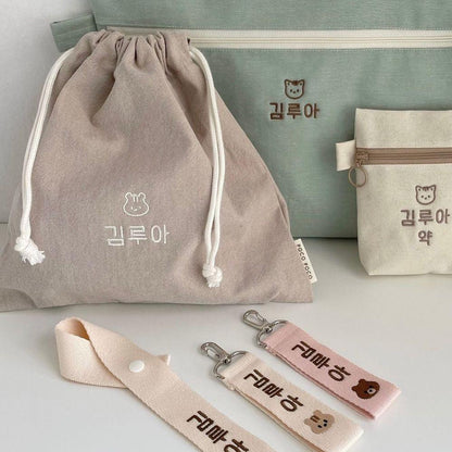 Personalized Name Pouch – Storage Bag for Miscellaneous Items