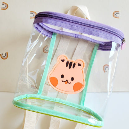 Transparent Jelly Backpack Beach Bag