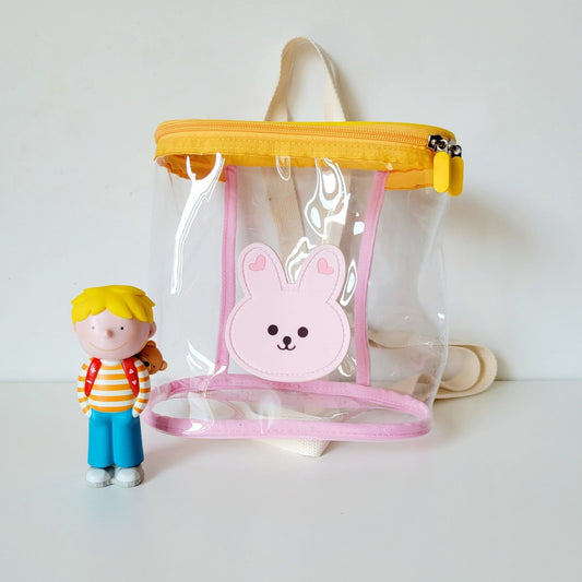 Transparent Jelly Backpack Beach Bag