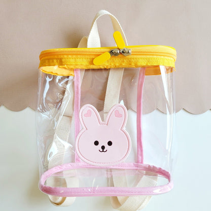 Transparent Jelly Backpack Beach Bag