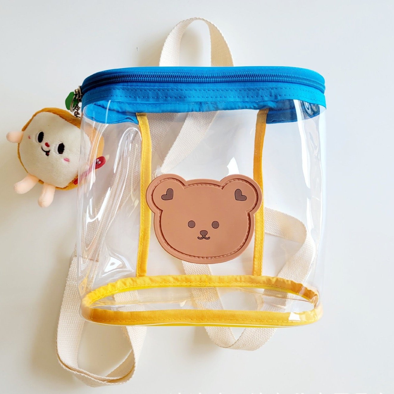 Transparent Jelly Backpack Beach Bag