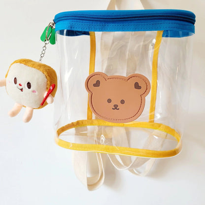 Transparent Jelly Backpack Beach Bag