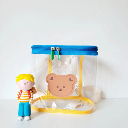 Transparent Jelly Backpack Beach Bag