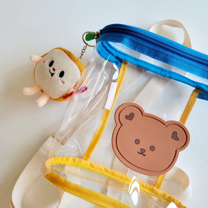 Transparent Jelly Backpack Beach Bag